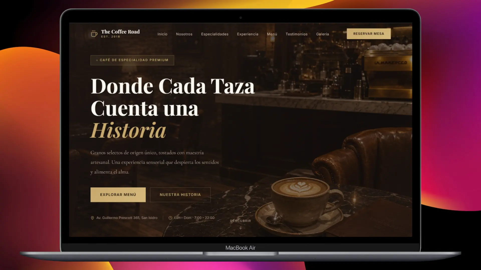 The Coffee Road - Cafetería