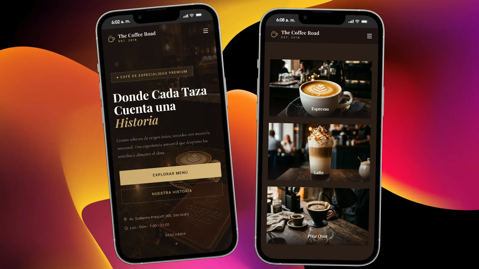 The Coffee Road - Cafetería